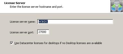 License Server port