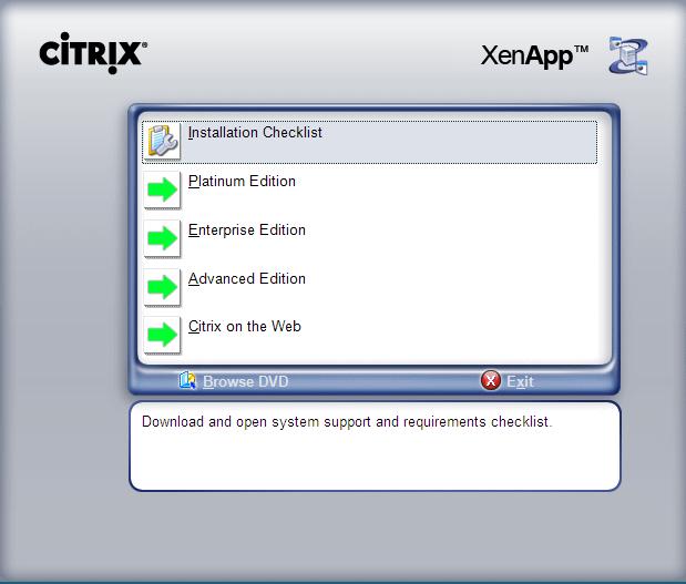 Instalacion de XenApp 5